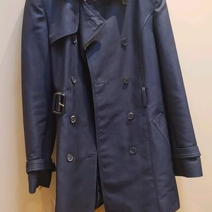 Zara Woman Navy Trenchcoat
